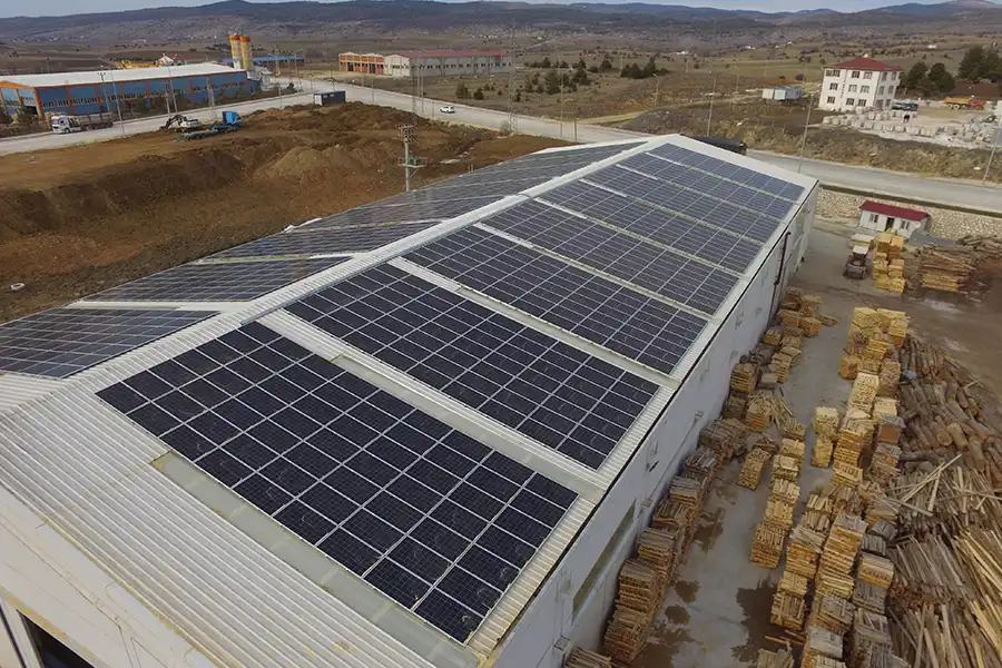 Akpınar Ahşap Çatı GES