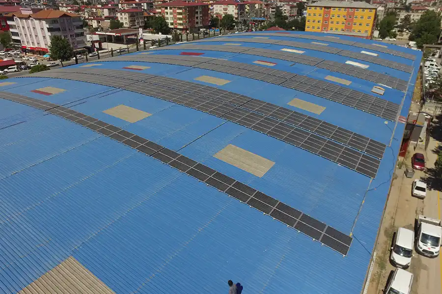 Elbistan Belediyesi Çatı GES